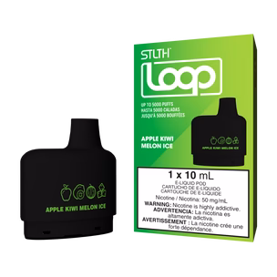 STLTH LOOP TO 5000 PUFFS APPLE KIWI MELON ICE
