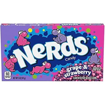 NERDS CANDY GRAPE & STRAWBERRY
