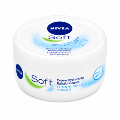 Nivea Soft – Crème Hydratante Visage & Corps 50 ml