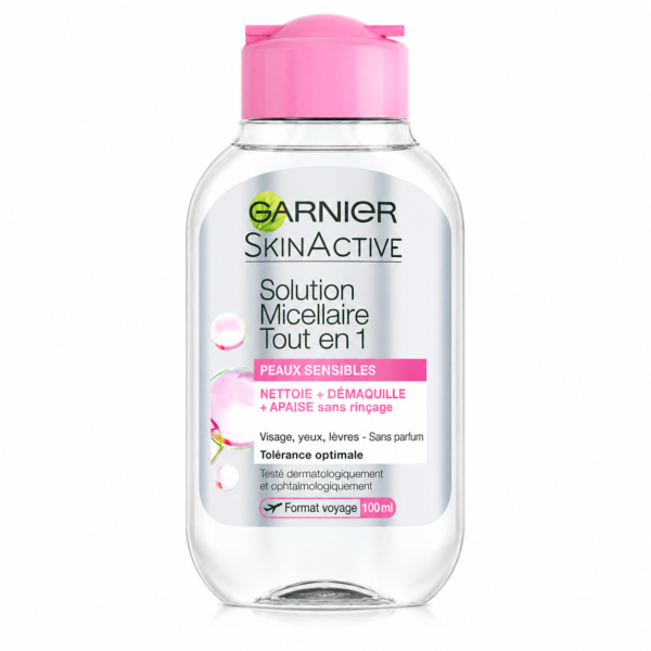 Garnier SkinActive Solution Micellaire Tout en 1 – Peaux Sensibles 100 ml