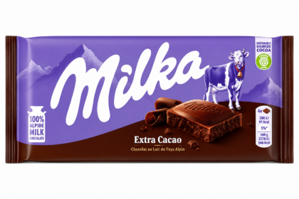 Milka Extra Cacao Chocolat au Lait Intense