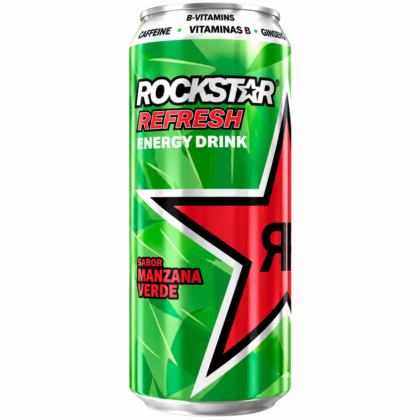 Rockstar Refresh Green Apple 500ml