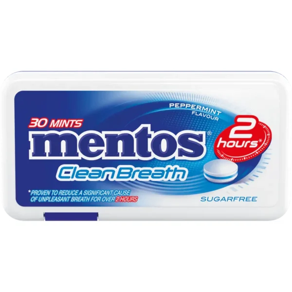 MENTOS NANE FERAHLIGI CLEANBREATH SEKERSIZ 21G