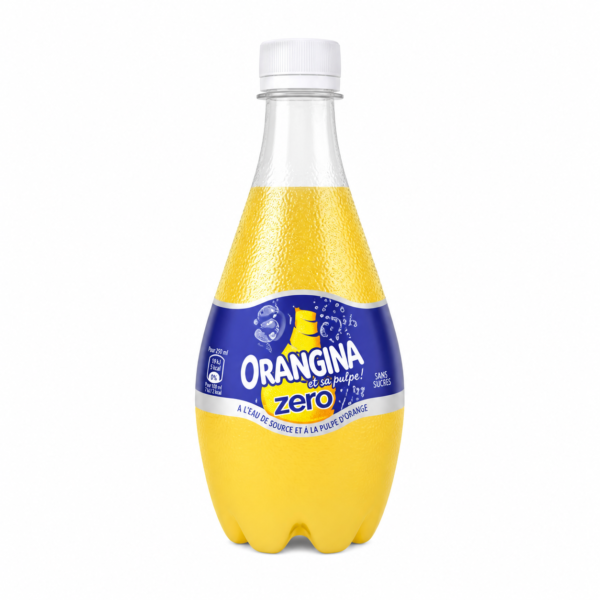 Orangina Zero – Boisson Gazeuse à l’Orange Sans Sucre