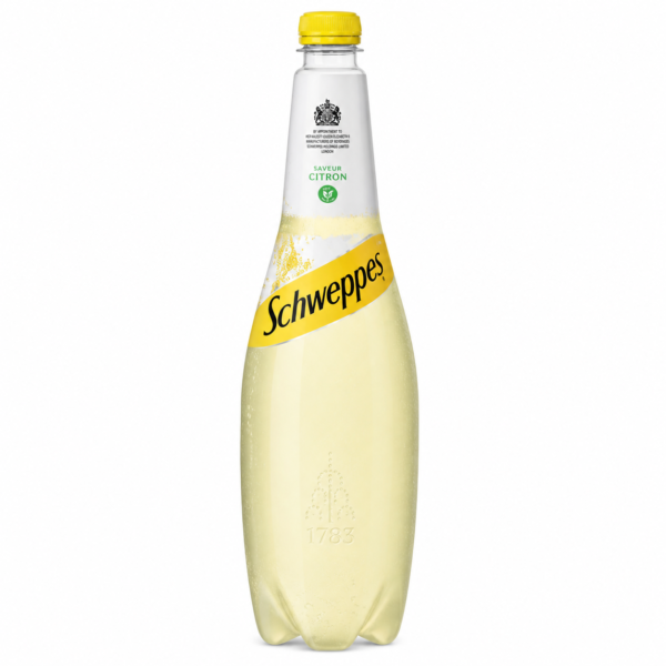 Schweppes Citron – Bouteille 90 cl