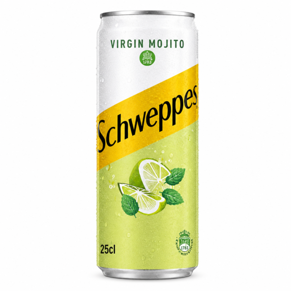 Schweppes Virgin Mojito – Canette 25cl