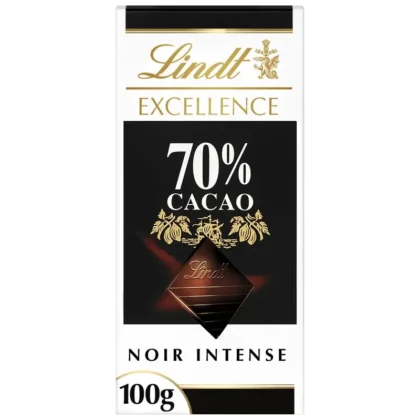 LINDTT EXCELLENCE 70% CACAO NOIR INTENSE 100G
