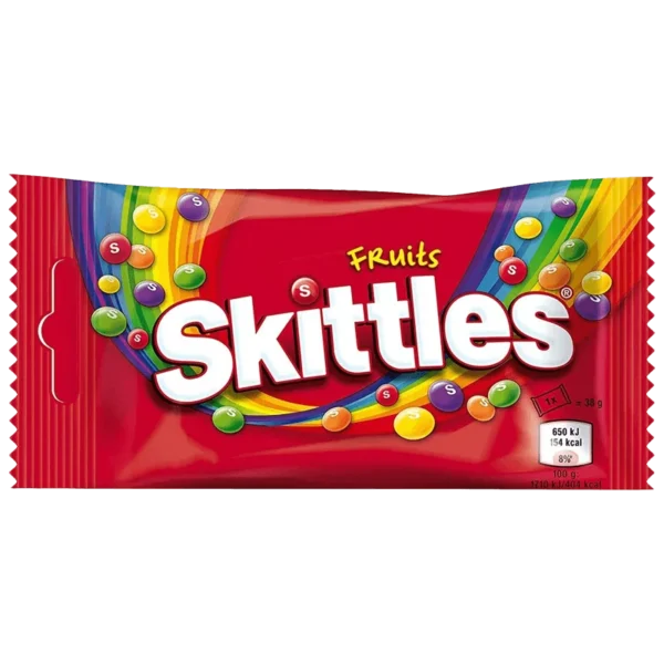 SKITTLES FRUITS 38G