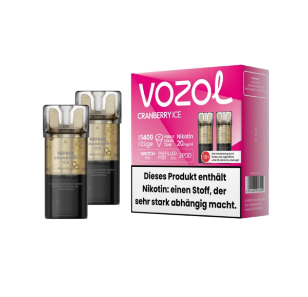 VOZOL CRANBERRY ICE 1400 5%