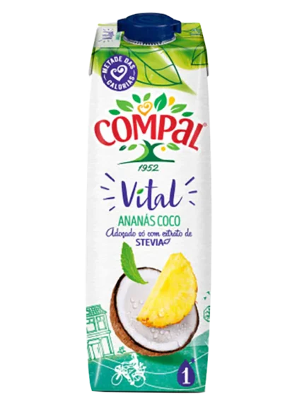 Compal Vital Ananas Coco-Pineapple Coconut
