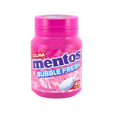 GUM MENTOS BUBBLE FRESH 56G