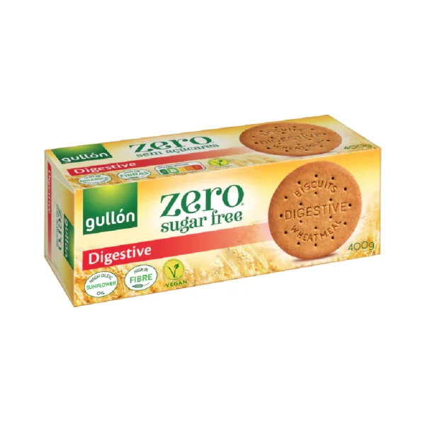 Gullon Zero Sem Acucares Digestive 400g