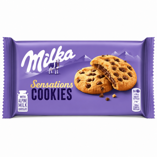 Milka Sensations Cookies Chocolat 156g