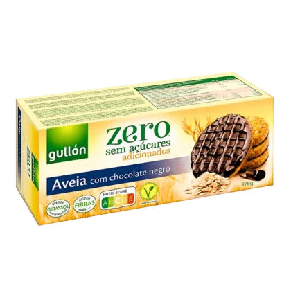 Gullon Zero Sugar Free Aveia Com Chocolate Negro 275g