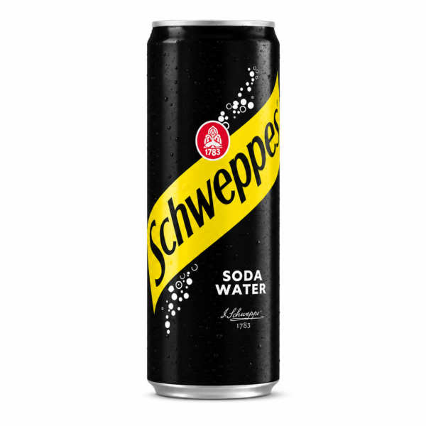 Schweppes Soda Water – Eau Gazeuse Rafraîchissante