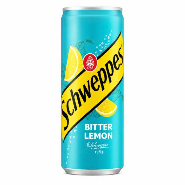 Schweppes Bitter Lemon – Canette 33cl