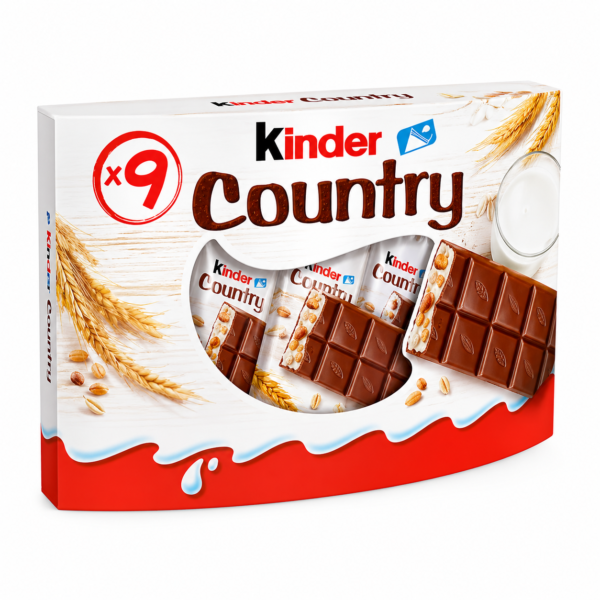 Kinder Country Chocolat x9 Barres