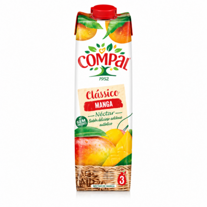 Compal Clássico Nectar Mangue – 1L