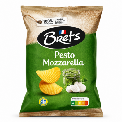 Chips Brets PESTO MOZZARELLA