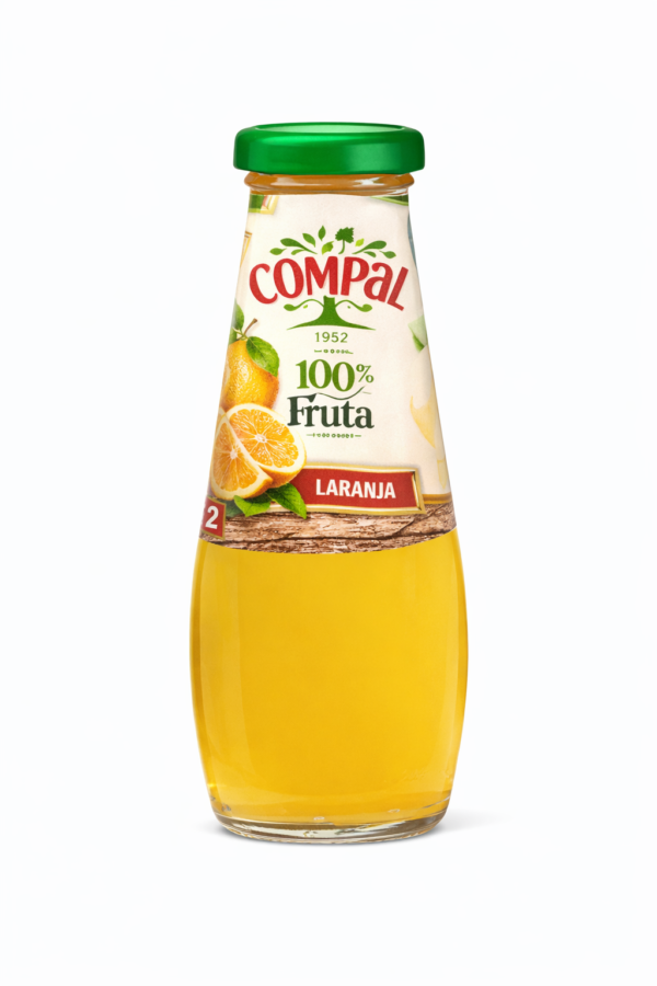 Compal Orange – Jus d’Orange 100% Fruit 200ml