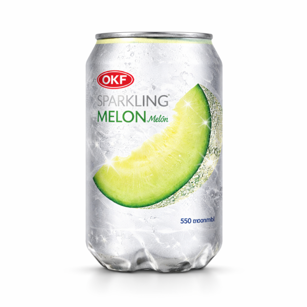 OKF Sparkling Melon Lite 350ml – Boisson Gazeuse Saveur Melon
