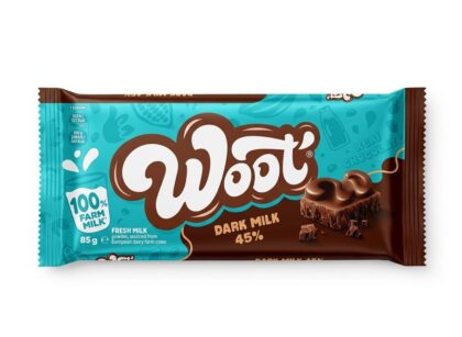 WOOT Dark Milk 45% – Barre Chocolatée Chocolat Noir au Lait