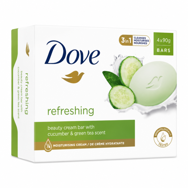 Dove Refreshing – Savon Beauté Concombre & Thé Vert