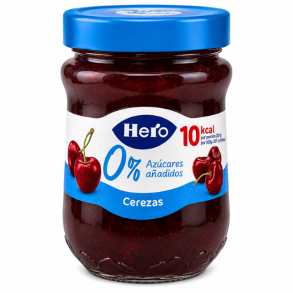 Hero Confiture Cerise Sans Sucres Ajoutés