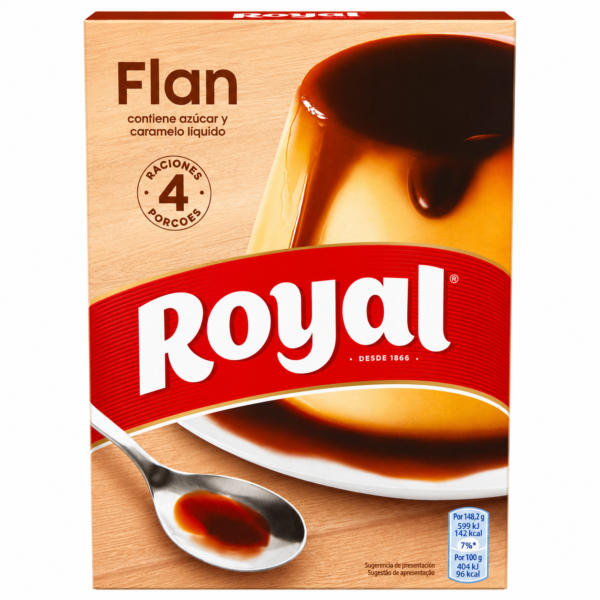 Royal Flan Caramel – Préparation Dessert