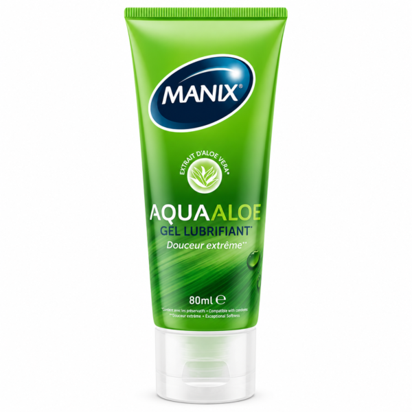 Manix Aqua Aloe Gel Lubrifiant 80ml