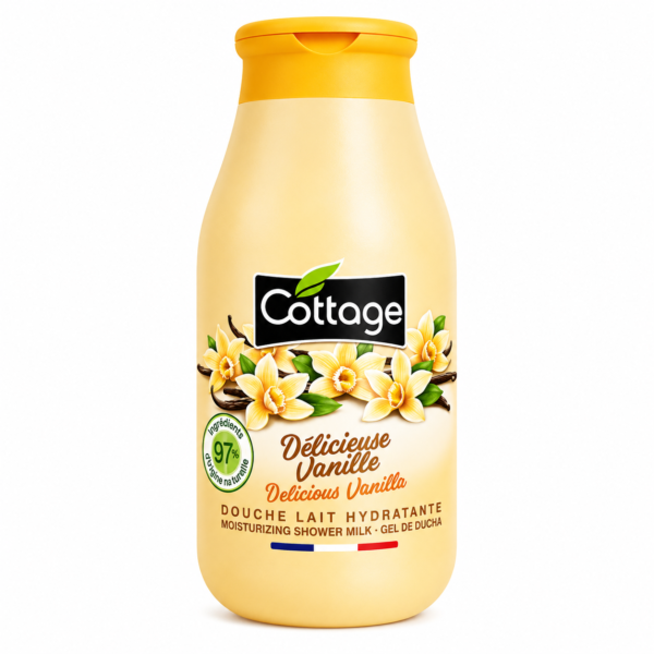 Cottage Délicieuse Vanille – Douche Lait Hydratante