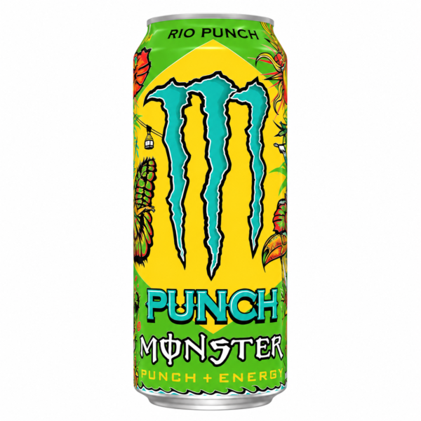 Monster Rio Punch – Boisson Énergisante Tropicale