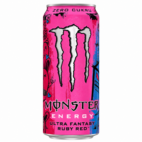Monster Energy Ultra Fantasy Ruby Red – Boisson Énergisante Sans Sucre
