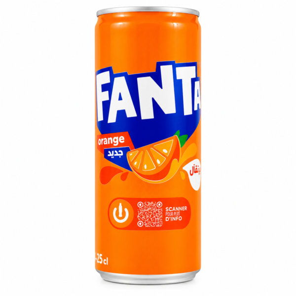 Fanta Orange – Canette 25cl