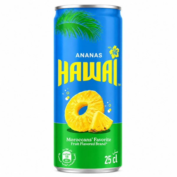 Hawai Ananas – Boisson Gazeuse 25cl