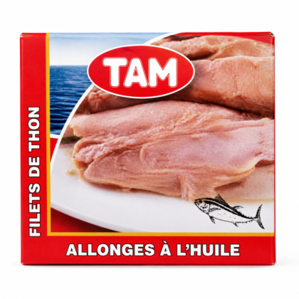 TAM Filets de Thon Allongés à l’Huile