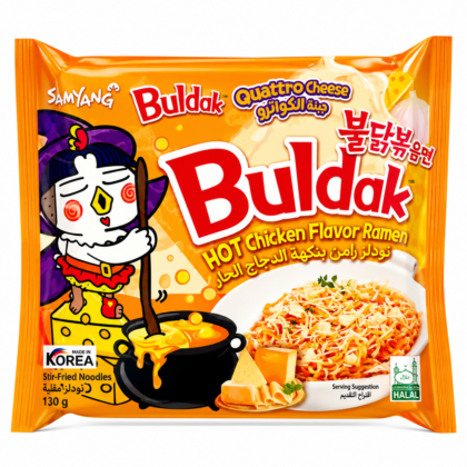 Samyang Buldak Quattro Cheese Hot Chicken Ramen