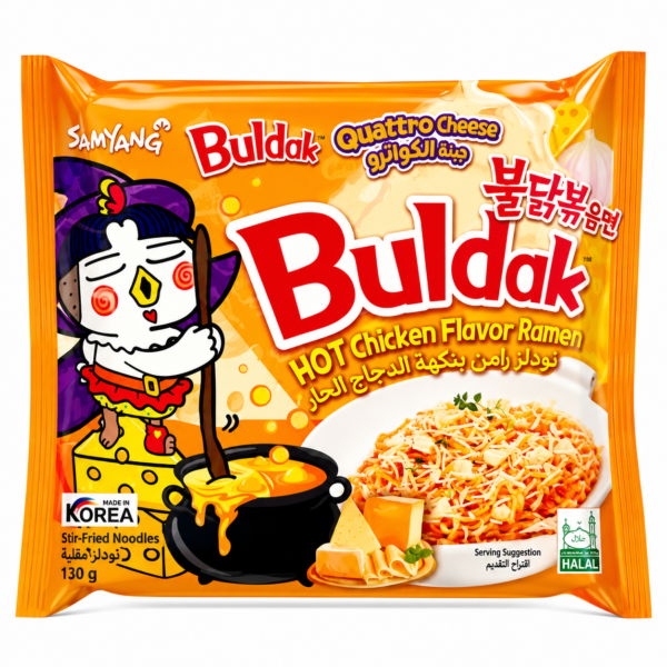 Samyang Buldak Quattro Cheese Hot Chicken Ramen