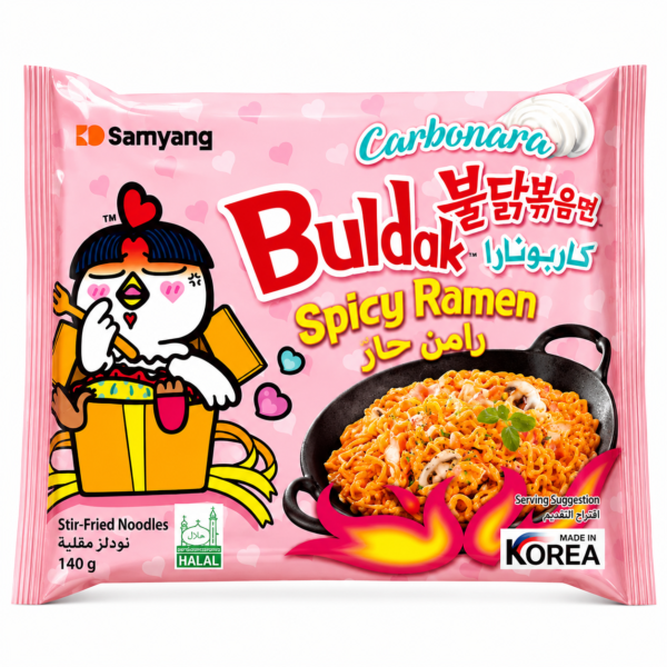 Samyang Buldak Carbonara Spicy Ramen