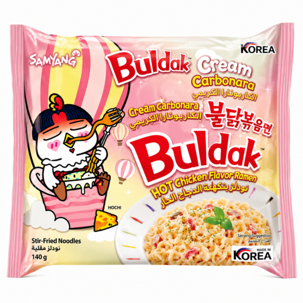 Samyang Buldak Cream Carbonara Hot Chicken Ramen