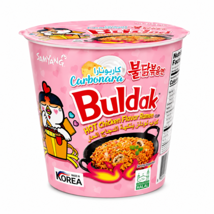 Samyang Buldak Carbonara Hot Chicken Ramen Cup