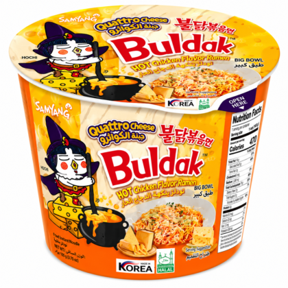 Samyang Buldak Quattro Cheese Big Bowl