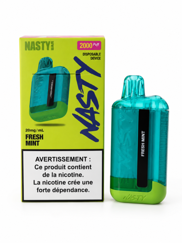 Nasty Bar – Fresh Mint (2000 Puffs)