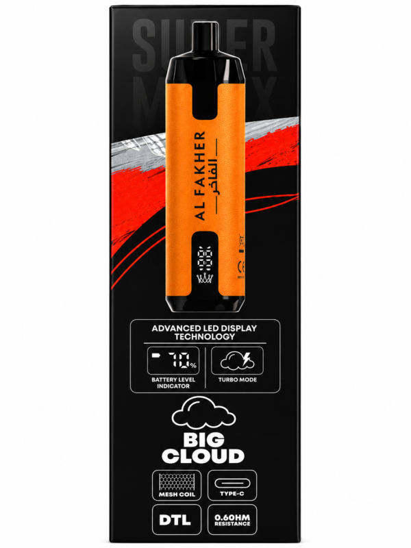 CROWN BAR ALFAKHER COOL MANGO 6K PUFFS 2% NICOTINE