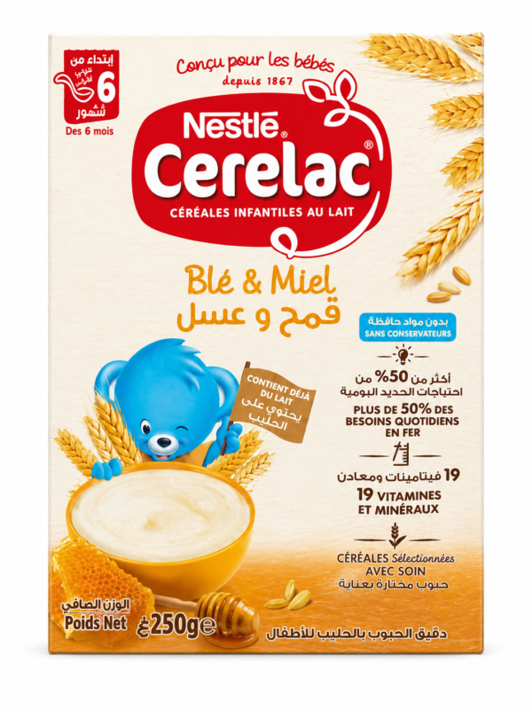 Nestlé Cerelac Blé & Miel