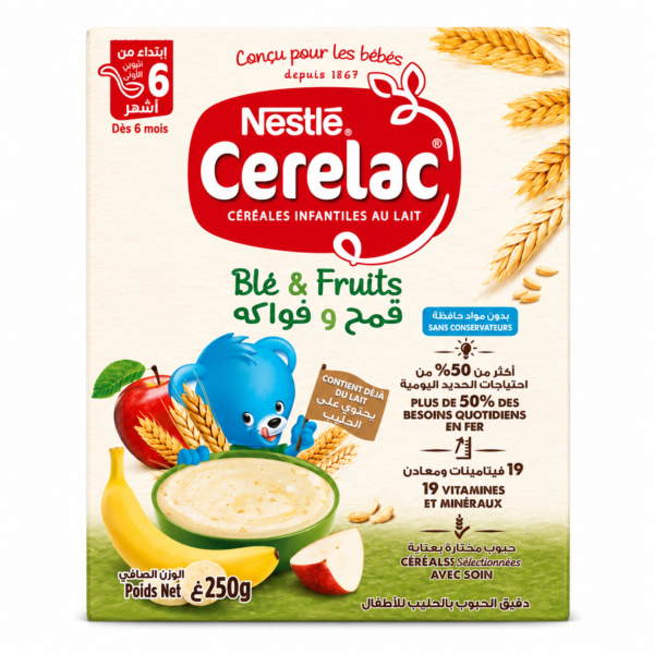 Nestlé Cerelac Blé & Fruits