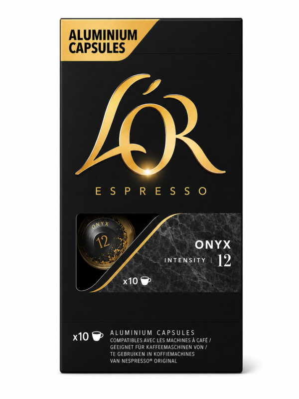 L’OR Espresso Onyx Intensité 12