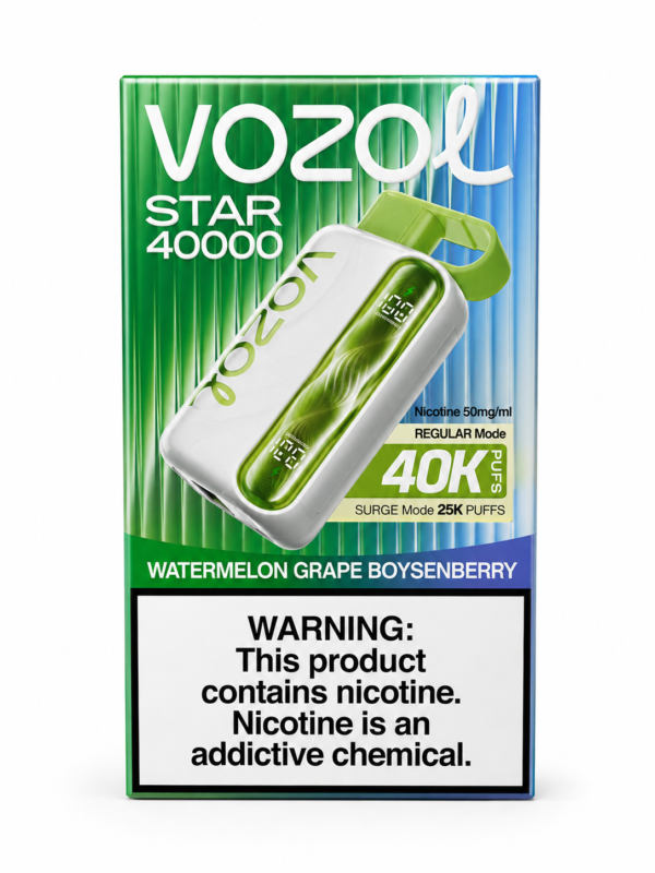 VOZOL Star 40k – Watermelon Grape Boysenberry