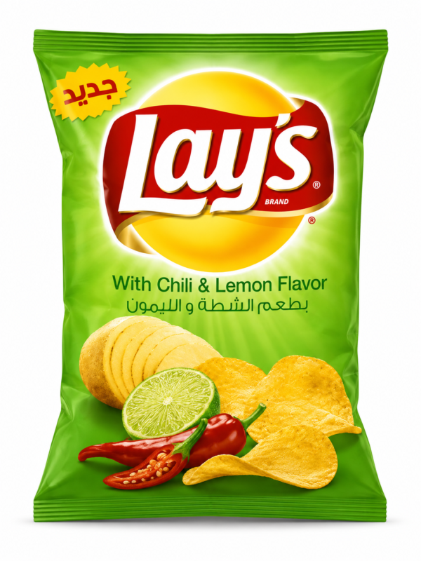 Lays chili & Lemon flavor