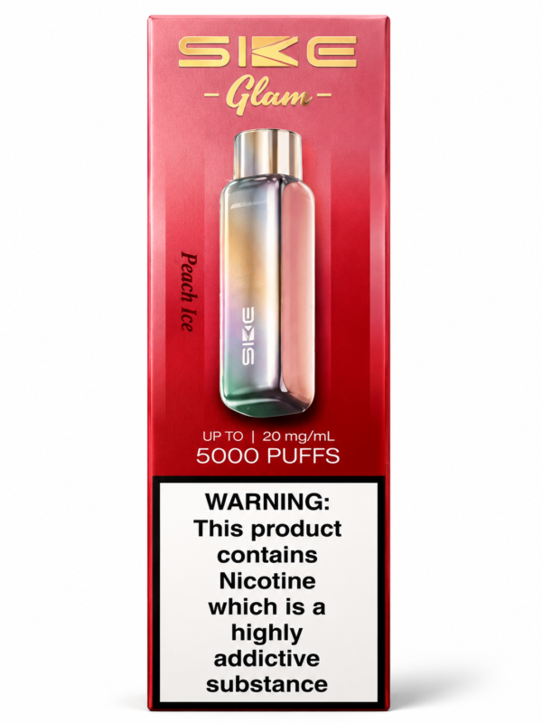 Ske Peach ice 5000 puff 5%